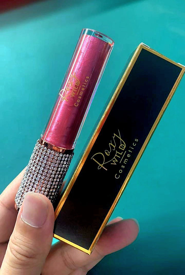 Rhinestone Bling Frosty Lip Gloss