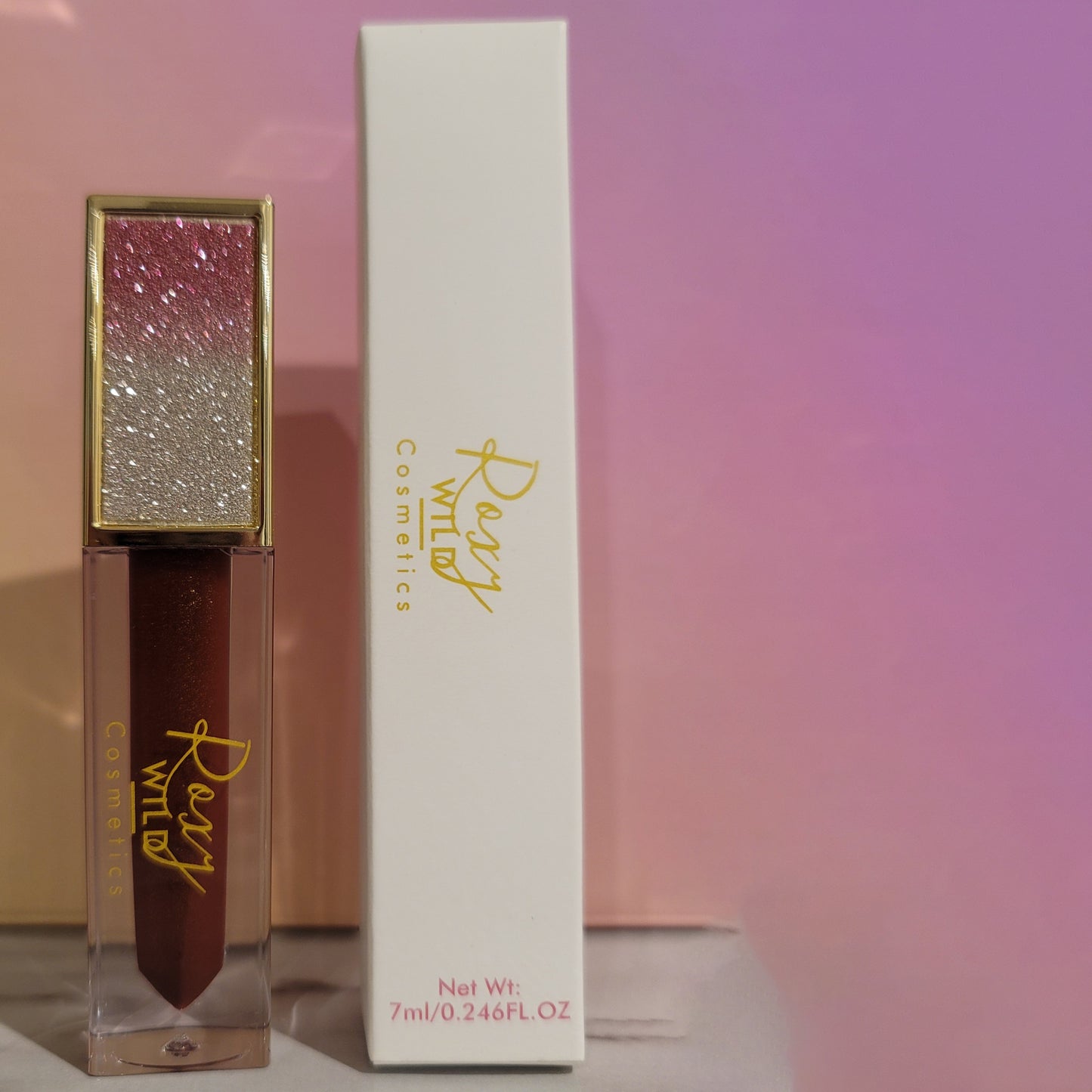 Glitter Gradient Square Tube Lip Gloss