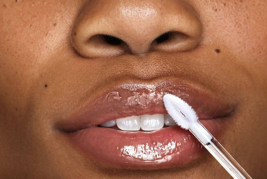 Glitter Gradient Square Tube Lip Stain w Lip Gloss Combination