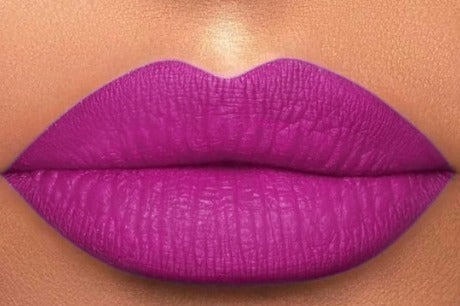 Fuscia Flowers Liquid Lipstick