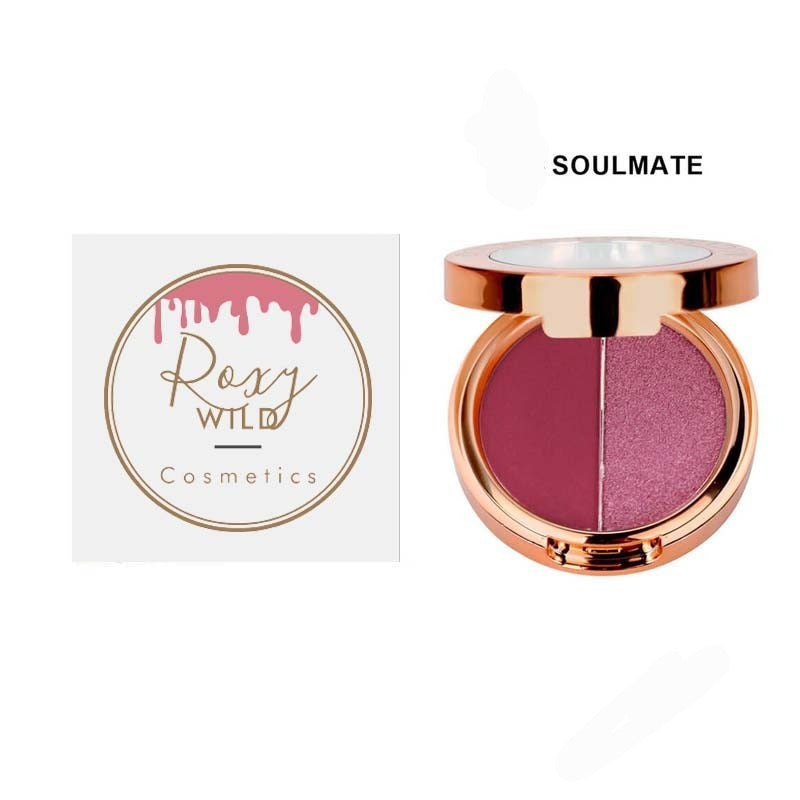 Double Color Eye Shadow (high pigment, matte + shimmer, waterproof, long-lasting)