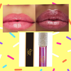 Rhinestone Bling Frosty Lip Gloss