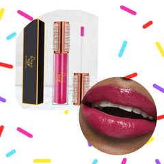 Rhinestone Bling Frosty Lip Gloss